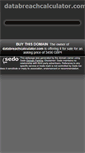 Mobile Screenshot of databreachcalculator.com